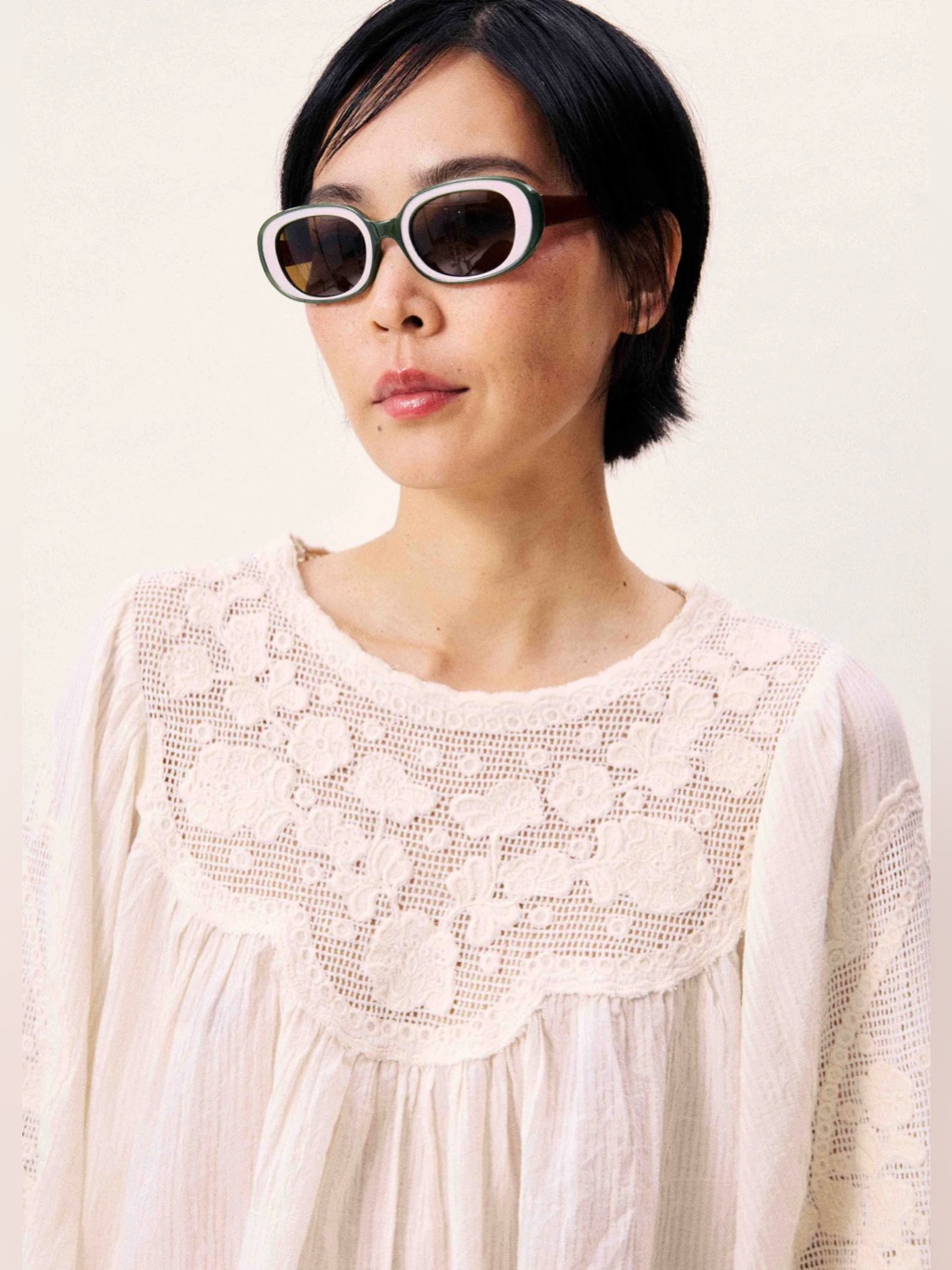 Frnch - Acaste Cream Blouse